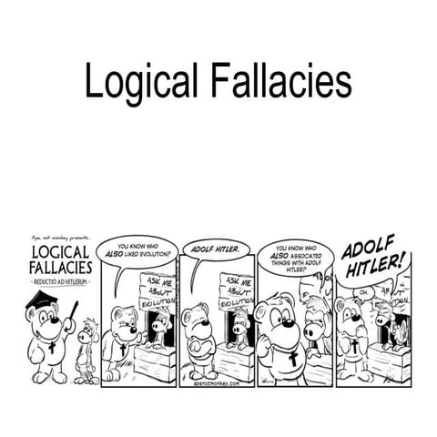 Logical fallacies