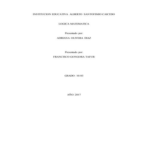 Logica matematica modalidad 