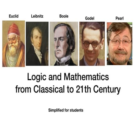 Logic and mathematics history and overview for students | PPT