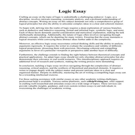 Logic Essay.pdf