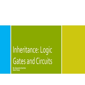 Python - Logic Gates | PPT