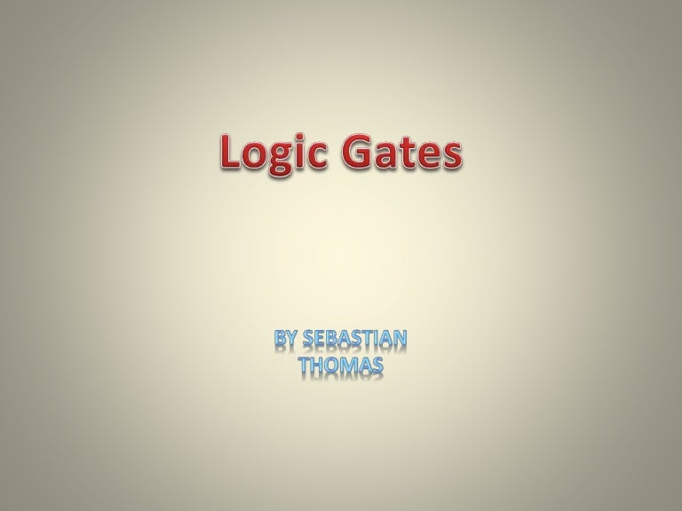 Logic Gates in Computing GCSE ocr explained