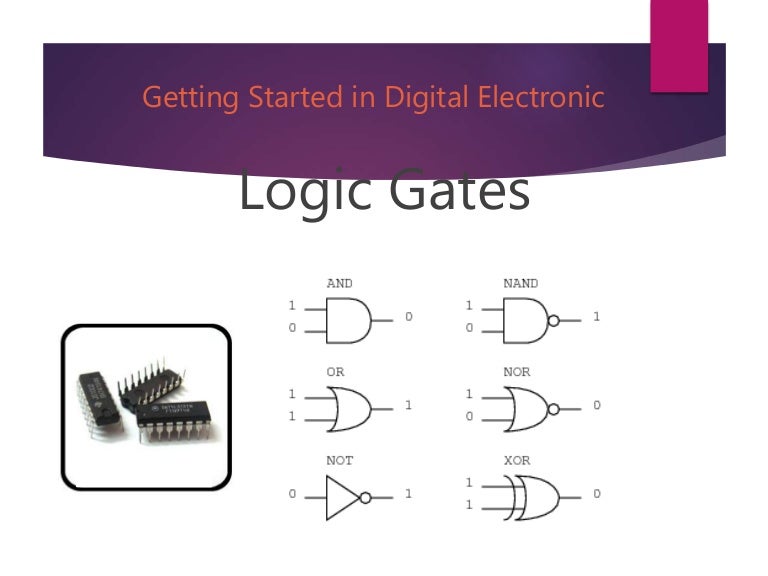 Logic Gates Ppt Slideshare at Heather Sasso blog