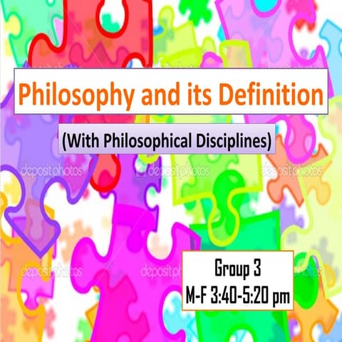 Introduction to Philosophy