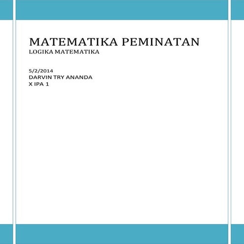 Logika Matematika