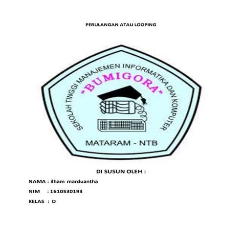 Logika algoritma dan pemograman