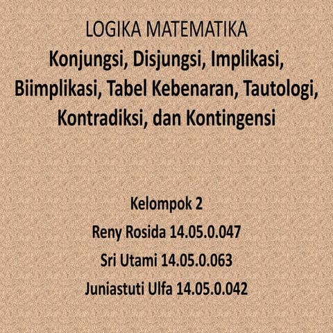 Logika matematika
