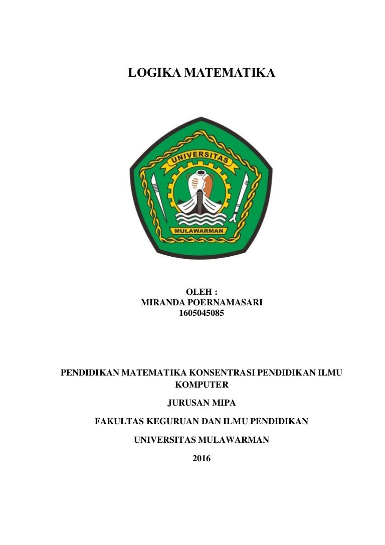 Contoh Soal Dan Pembahasan Logika Matematika