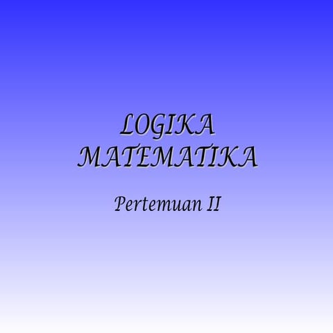 Logika matematika2
