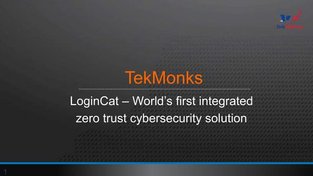 LoginCat - Zero Trust Integrated Cybersecurity