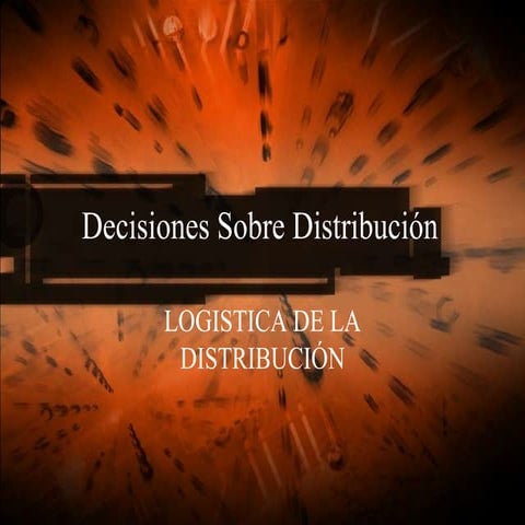Logisticade DistribucióN