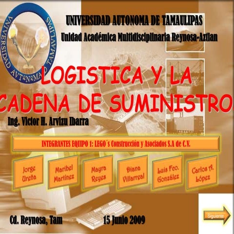 Logistica Y La Cadena De Suministros