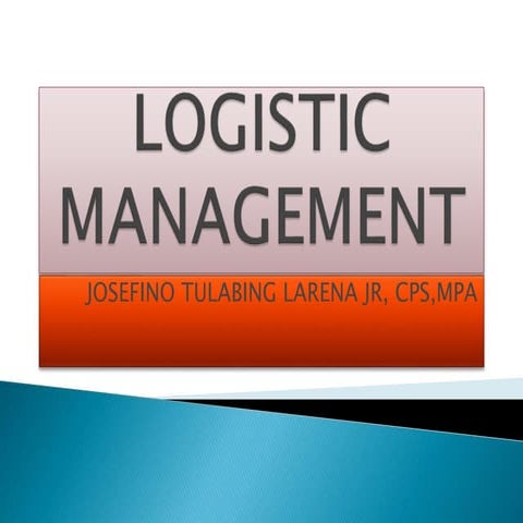 Logistic Management 