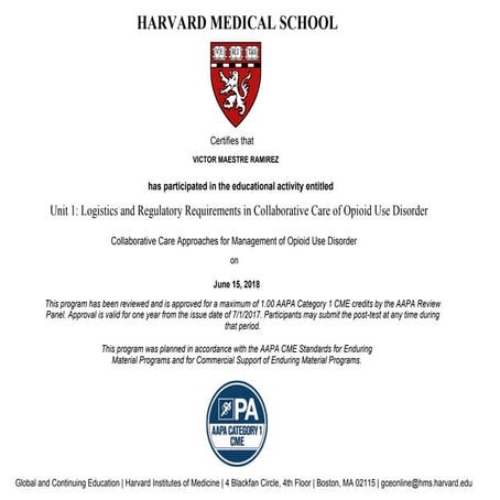 Logistics and Regulatory Requirements in Collaborative Care of Opioid Use Dis...