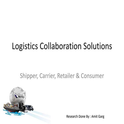Logistics Collaboration Solutions-Research