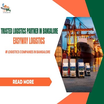 Shipping Company in Bangalore - Easyway 2025Logistics_.pdf