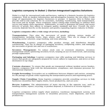 Logistics company in Dubai.pdf