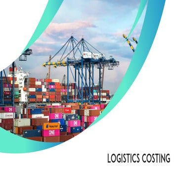 Logistics costing ppt