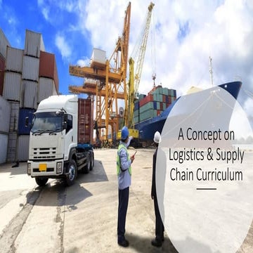 Logistics & Supply Chain curriculum concept 