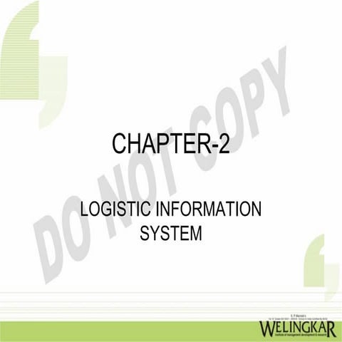 Logistics Information System
