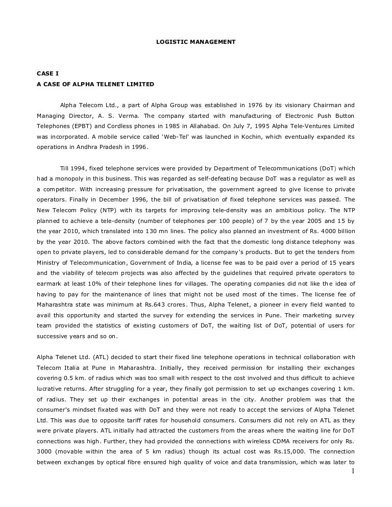 Logistics management thesis pdf picture