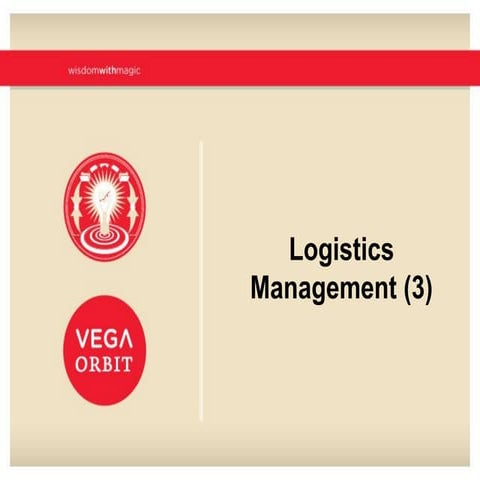 Logistics management 3