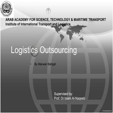 Logistics outsourcing