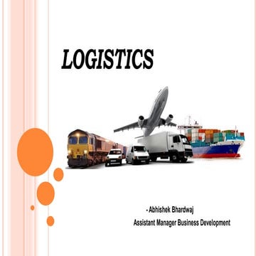 Logistics ppt | PPT