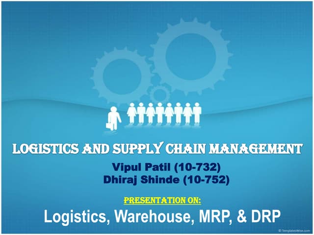 Logistics,warehouse,mrp,drp