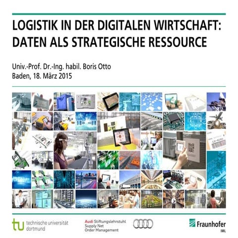 Logistik in der digitalen Wirtschaft: Daten als strategische Ressource