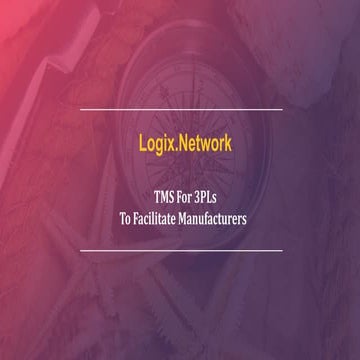 Logix.Network for 3PL 