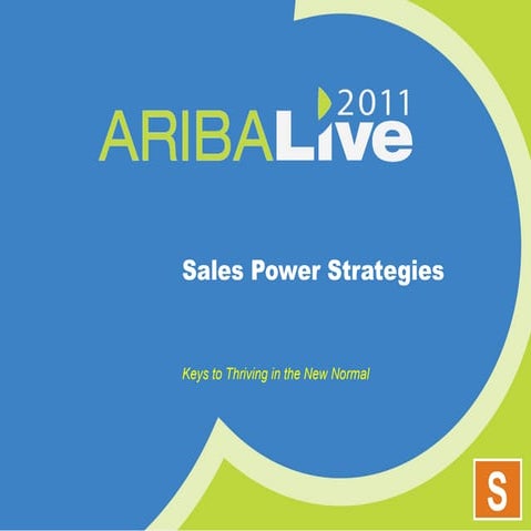 Sales Power Strategies: Keys to Thriving in the New Normal  