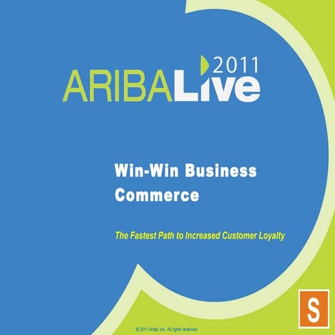 Win-Win Business Commerce: The Fastest Path to Increased Customer Loyalty 