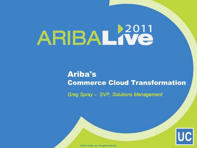 ariba commerce cloud sign in