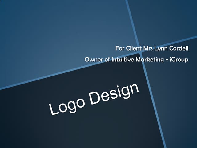How to create a logo using Microsoft Powerpoint?