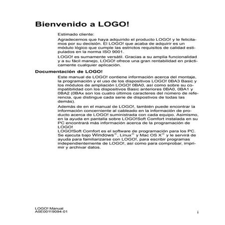 Logo! manual 0 ba3 7 01s
