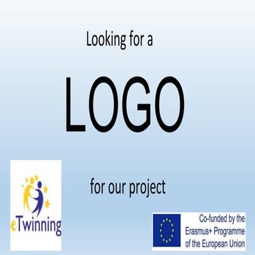 How to create a Logo for an Erasmus+ project