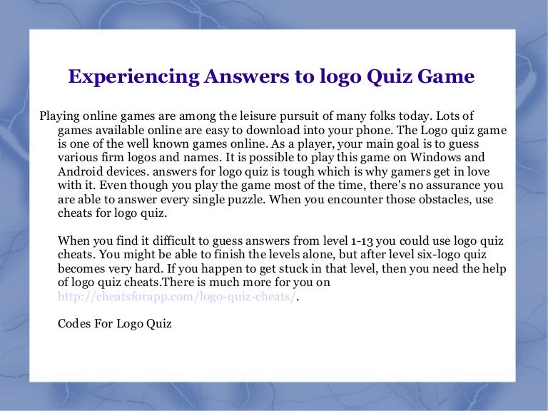 Logo Quiz Ultimate Answers Cheats Walkthrough Logo Quiz Ultimate