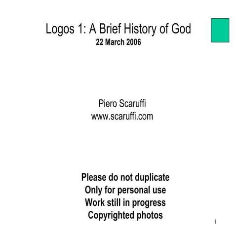 A Brief History of God