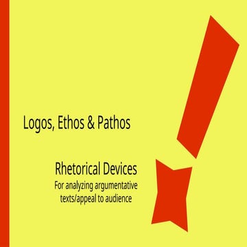 Aristotle's Modes of Persuasion: Logos, Ethos, Pathos | PPTX