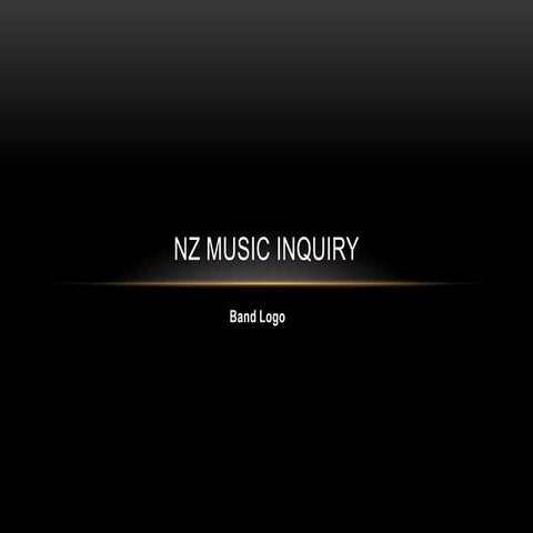 NZ Music Inquiry - Student Logo
