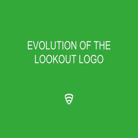 Evolution of the Lookout Logo