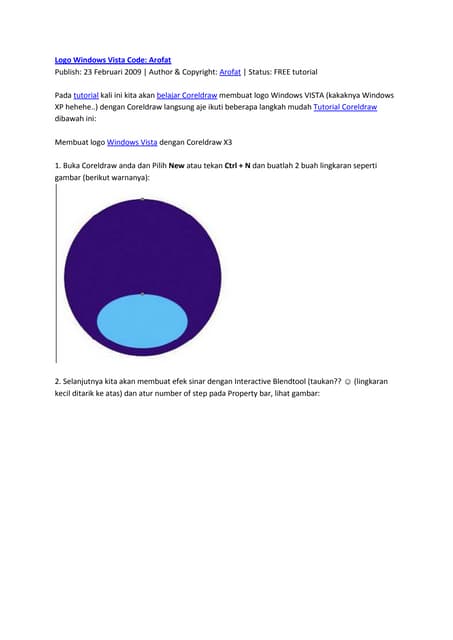 Membuat logo telkom code | DOCX
