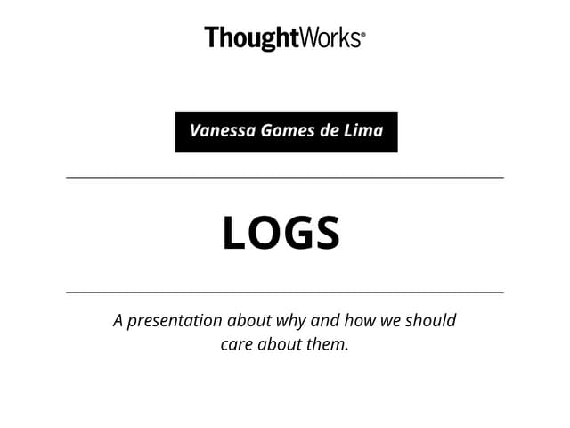 10 Tips to improve your application logs