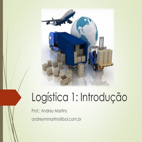 Logística 1 introdução
