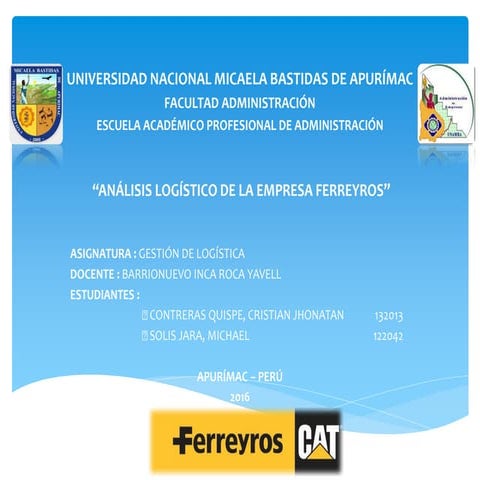 Logística de ferreyros