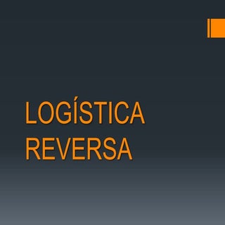 Logística reversa