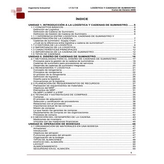 Logistica y Cadena de Suministros
