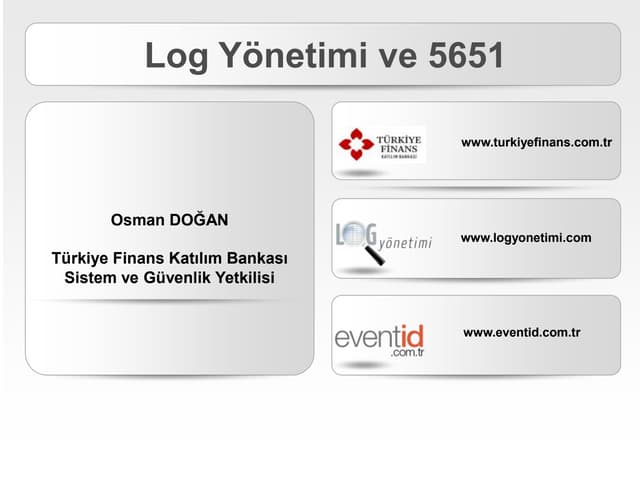 Log ve 5651 PPT