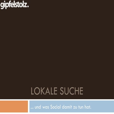 Lokale Suche (Google Places)